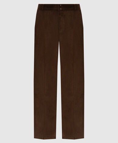 Brown corduroy pants