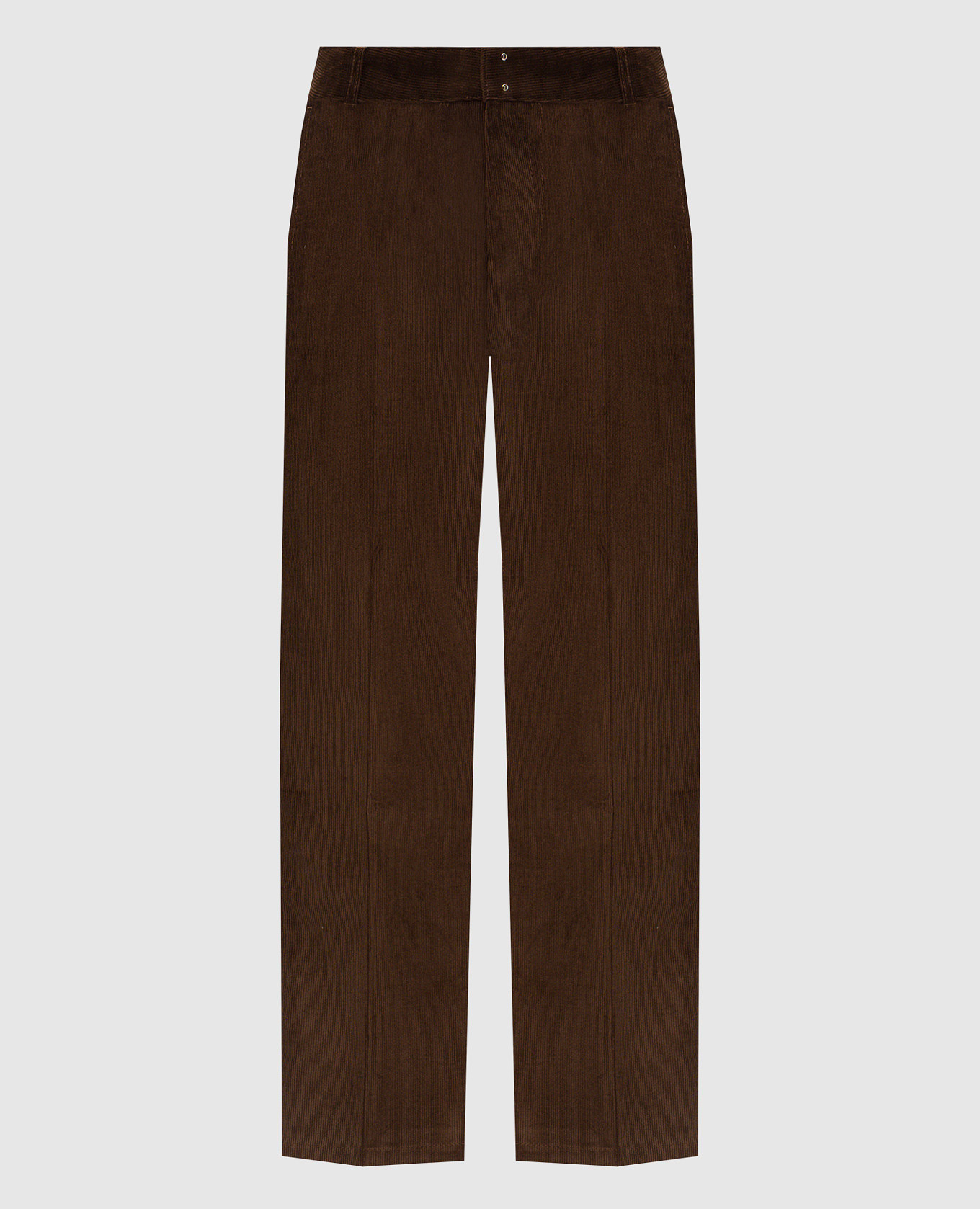 Brown corduroy pants Ami Paris