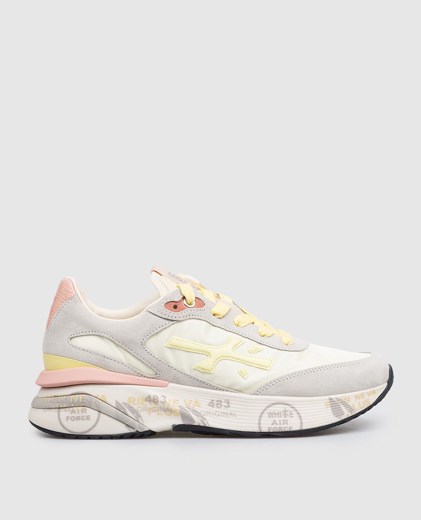 

Yellow Moerund combination sneakers Premiata