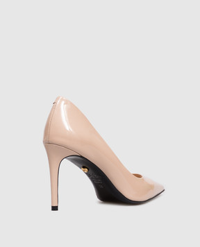 Babe Pay Pls Beige patent leather shoes 201801LA