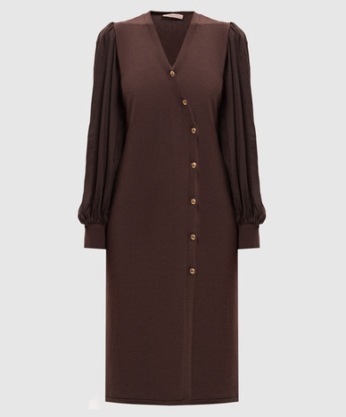Brown dress