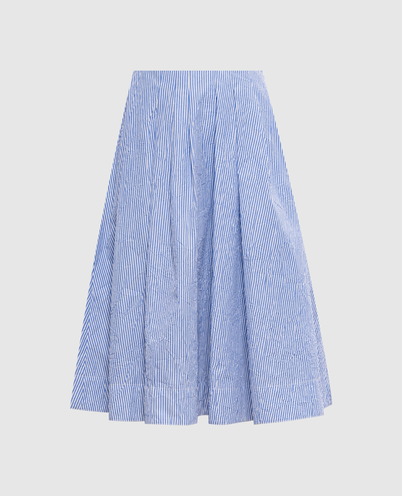

Blue striped midi skirt Juun.j, Light blue