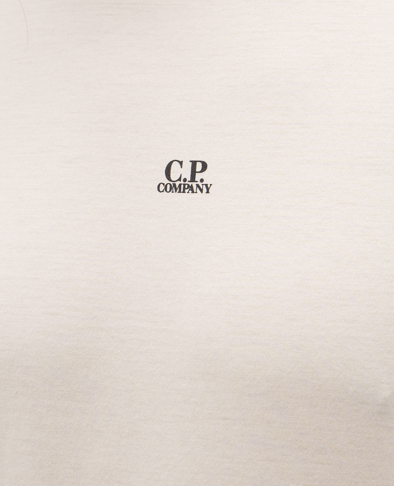 

Beige T-shirt with logo C.P. Company