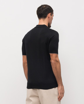Brunello Cucinelli Black polo M29800145