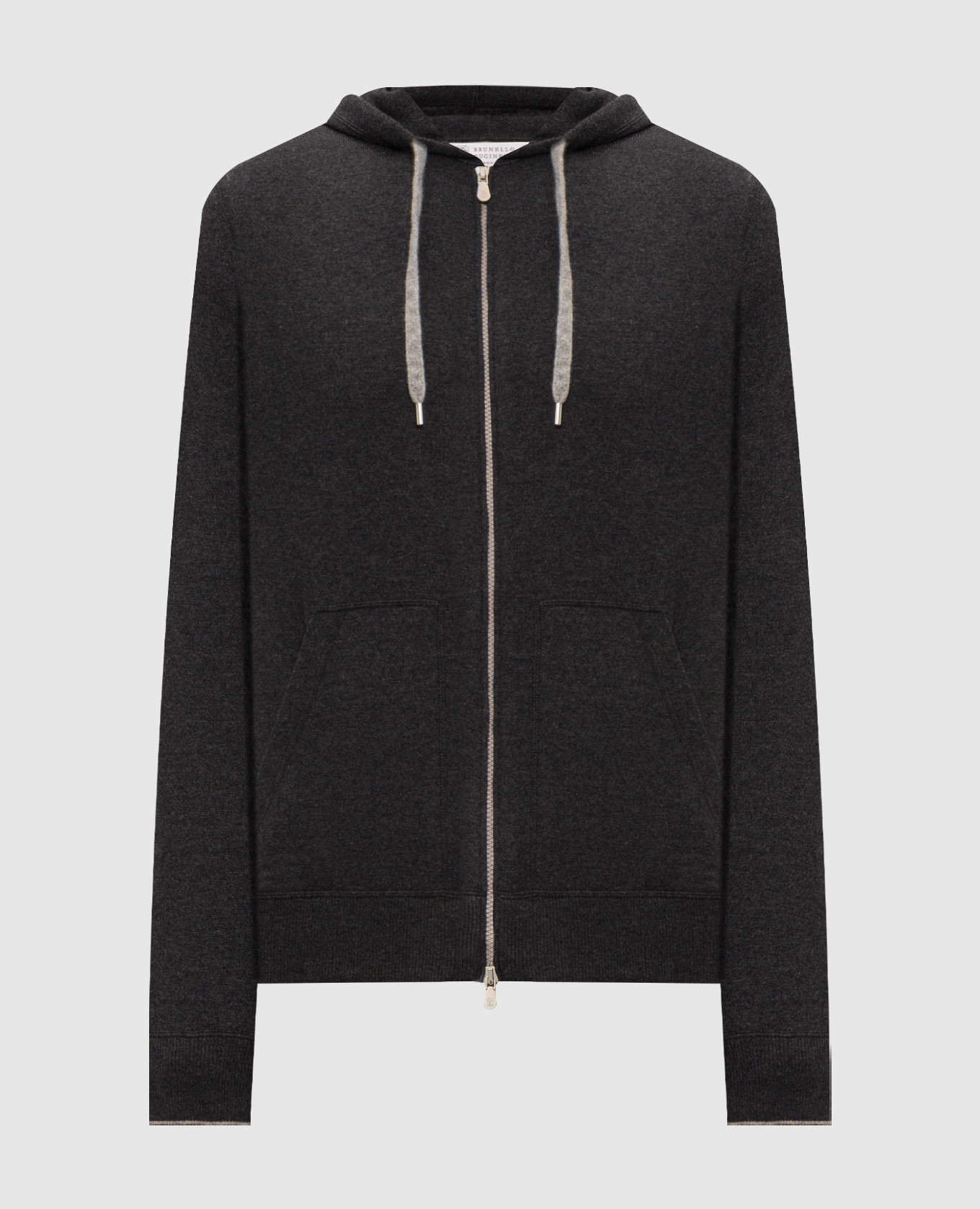Grey cashmere sports jacket