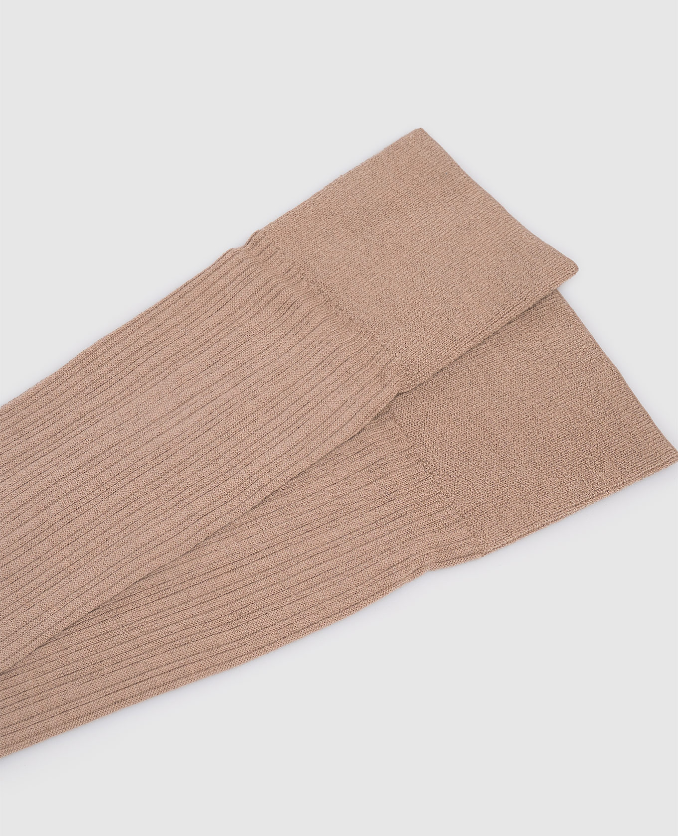

Brown cashmere knee-high boots Brunello Cucinelli