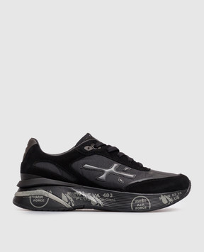 Premiata Black combination sneakers MOERUN MOERUN6445