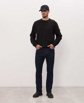 Stone Island Black jumper L2S156100017S0472