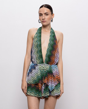 Missoni Patterned open-back dress MS26SQ24BR015D