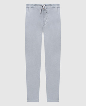 Florentino Blue linen pants 126575613724