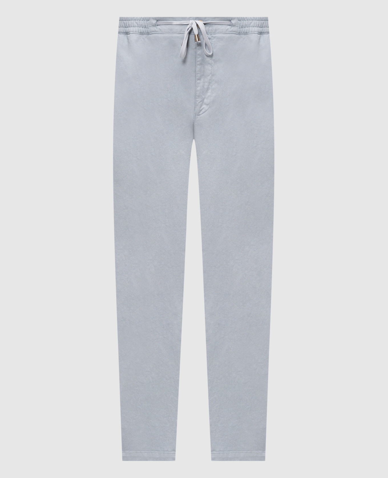 Blue linen pants