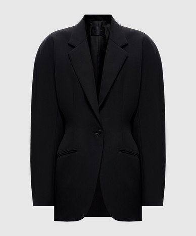 Black wool jacket