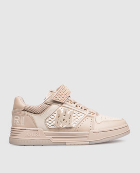 AMIRI Beige leather Skyline sneakers AMSNSN1093