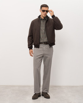 Agnona Brown cashmere jacket TH10UCXU7166