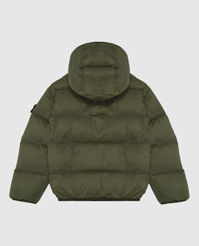 Stone Island Children's green down jacket L2S164100004S00281012