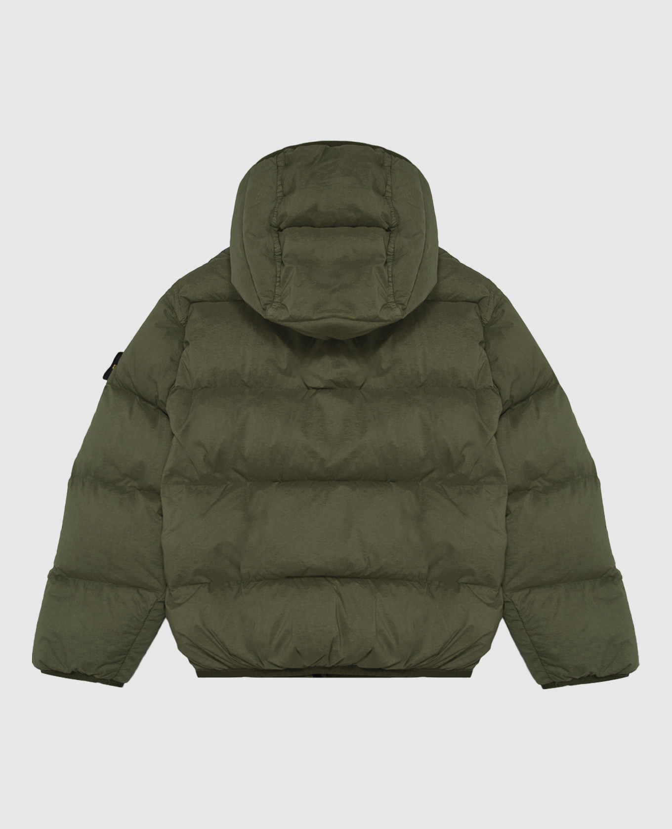 Children's green down jacket Stone Island 2