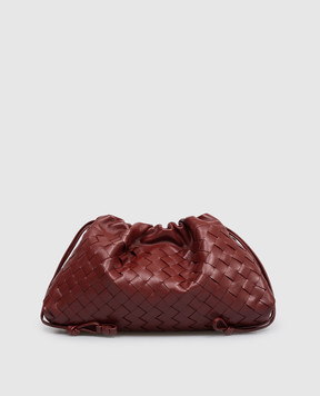 Bottega Veneta Red leather pouch bag Notte 844626V3IV0