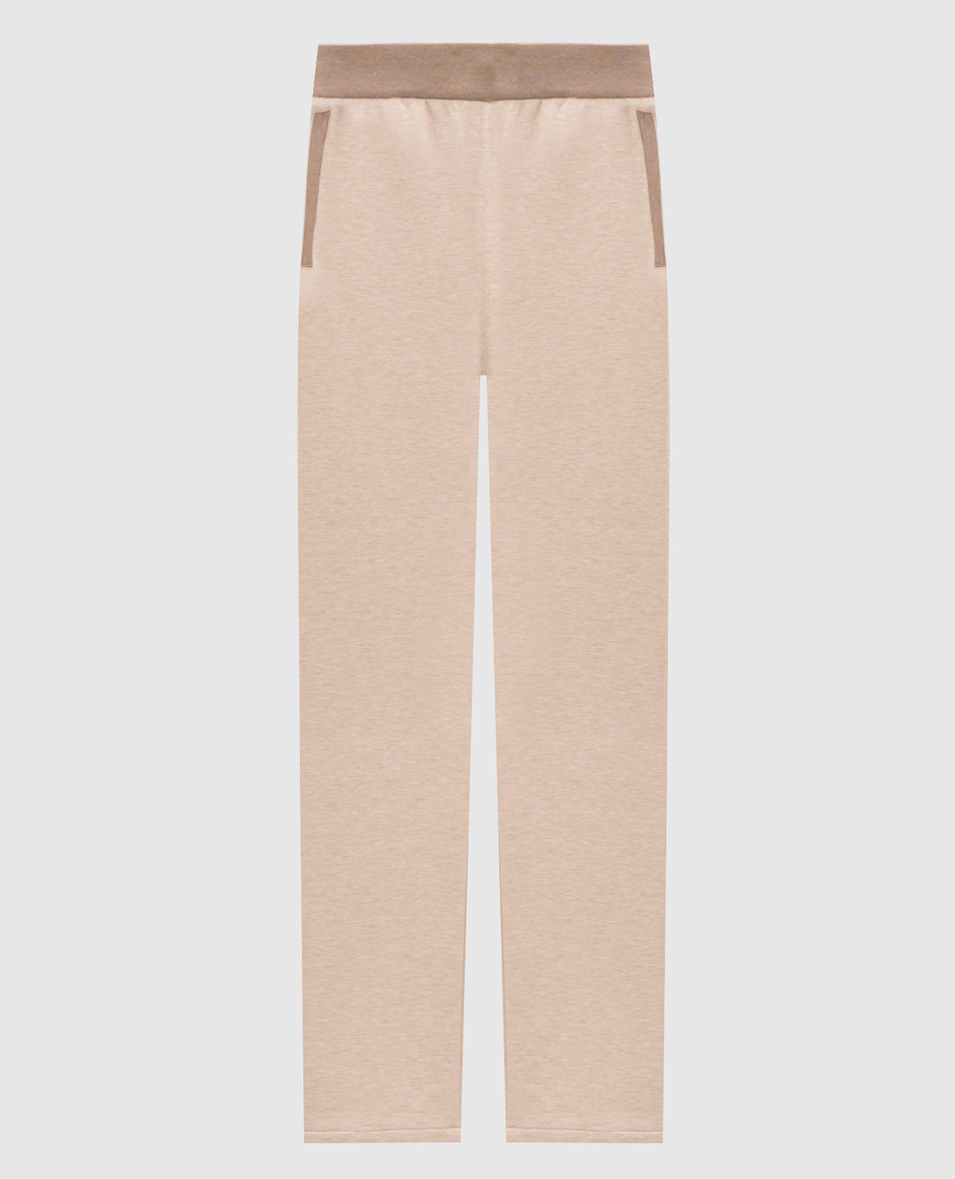

Beige sweatpants Bertolo Cashmere