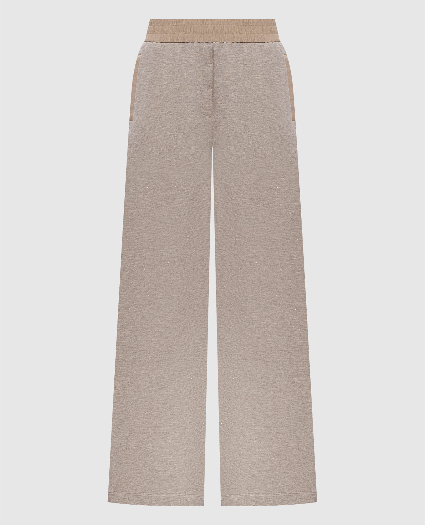 

Grey sweatpants with lurex Peserico