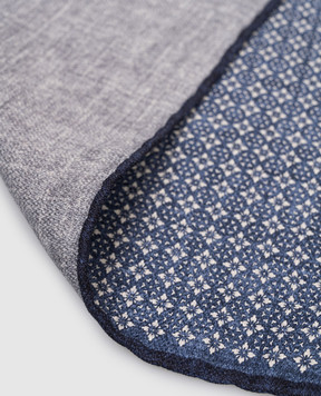 Brunello Cucinelli Reversible patterned silk pachet scarf MX8690091