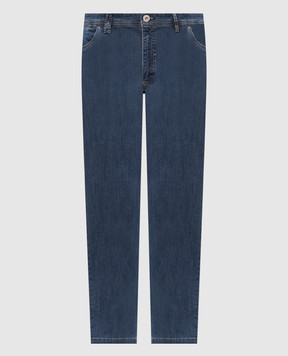 Florentino Blue jeans with logo patch 126554610710