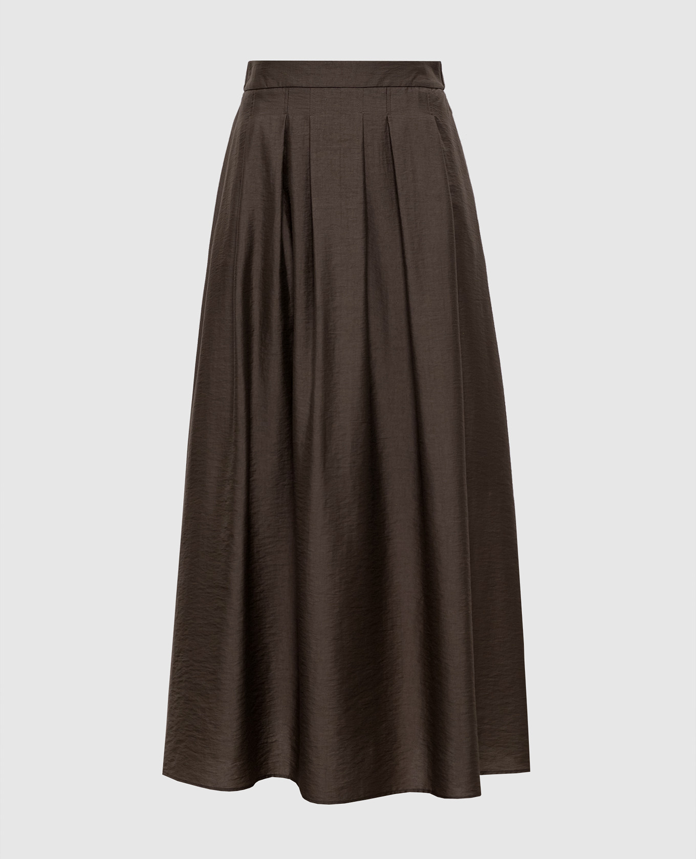 

Brown maxi skirt Peserico