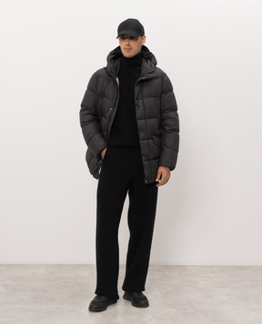 Woolrich Black wool golf CFWOKN2065MRUF5094