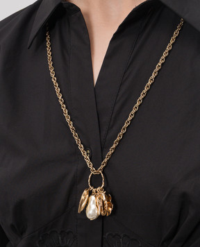 Twinset Gold chain with pendants 261TO5030