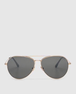 Tom Ford Dashel gold aviator sunglasses FT0996