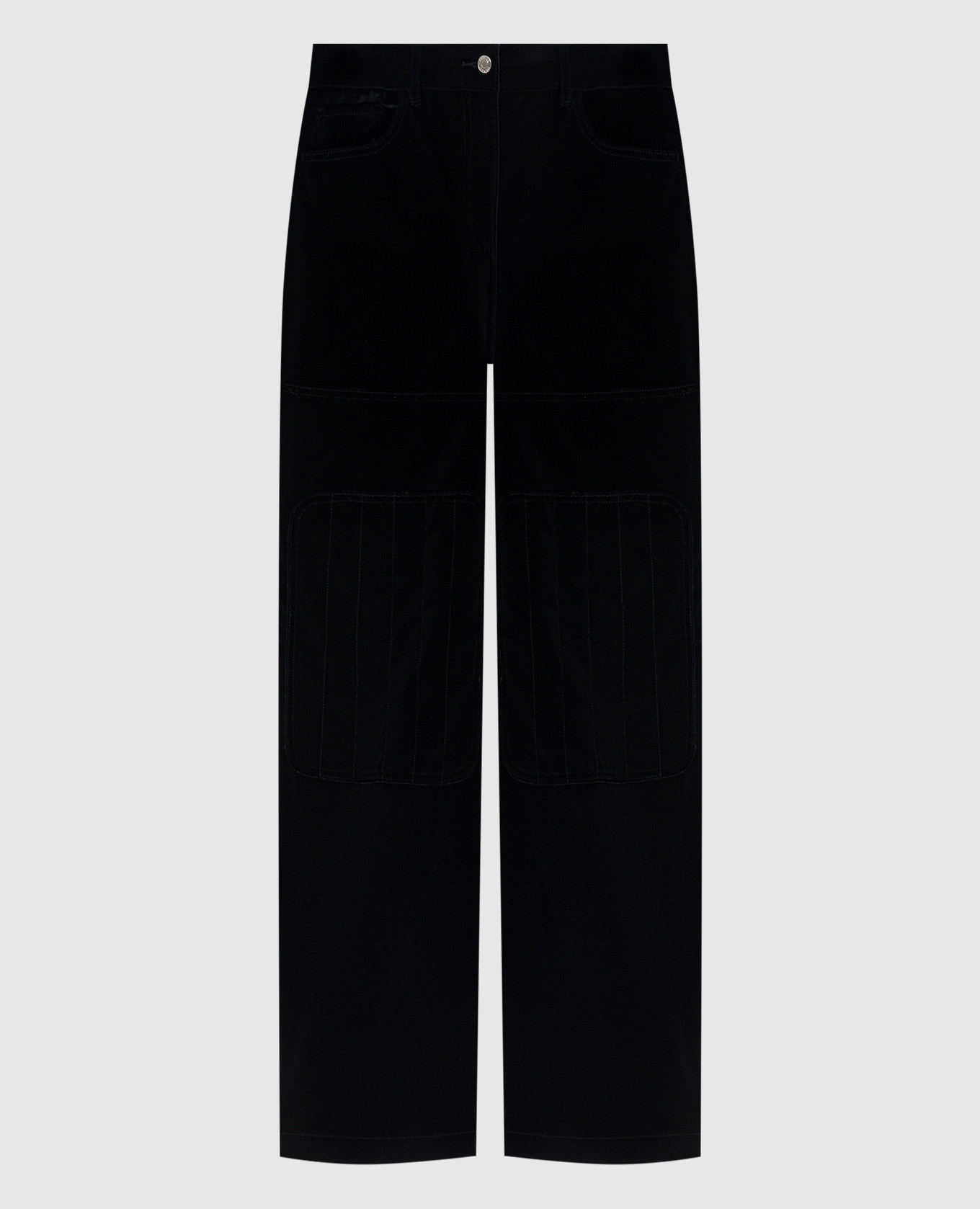 

Black velvet pants Twinset