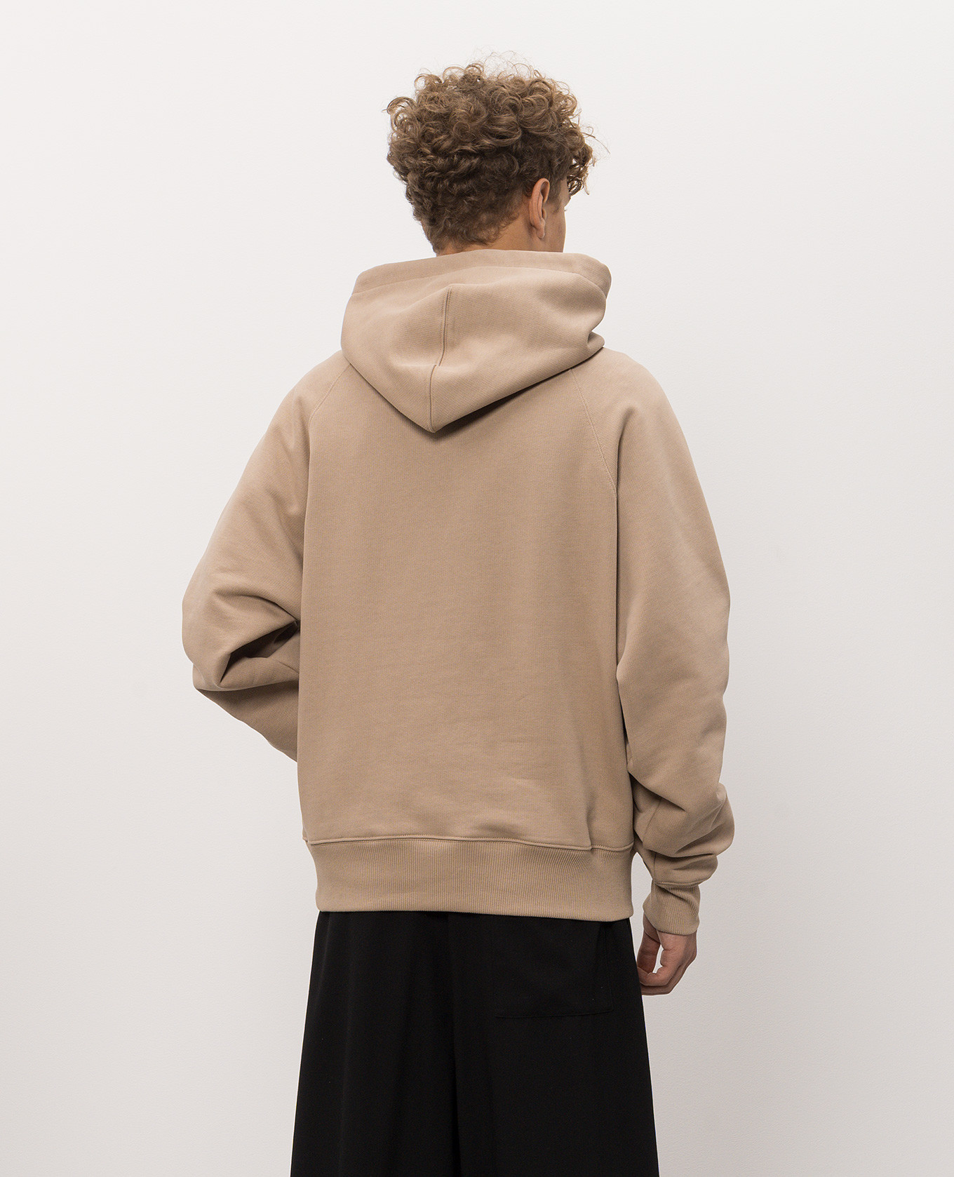 Beige hoodie Ami Paris 4