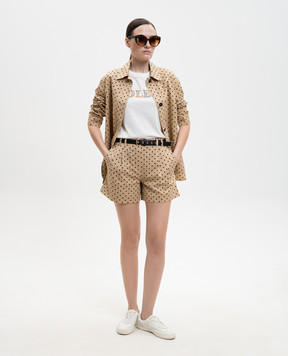 Max Mara Weekend White BORA T-shirt with patch WKDBORA