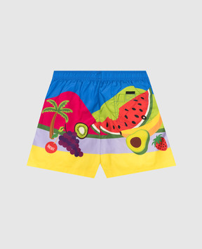 Diesel Children's printed swim shorts J02703KXBTD