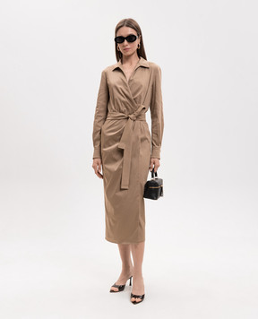 Max Mara Brown dress with a smell MXMBETA MXMBETA