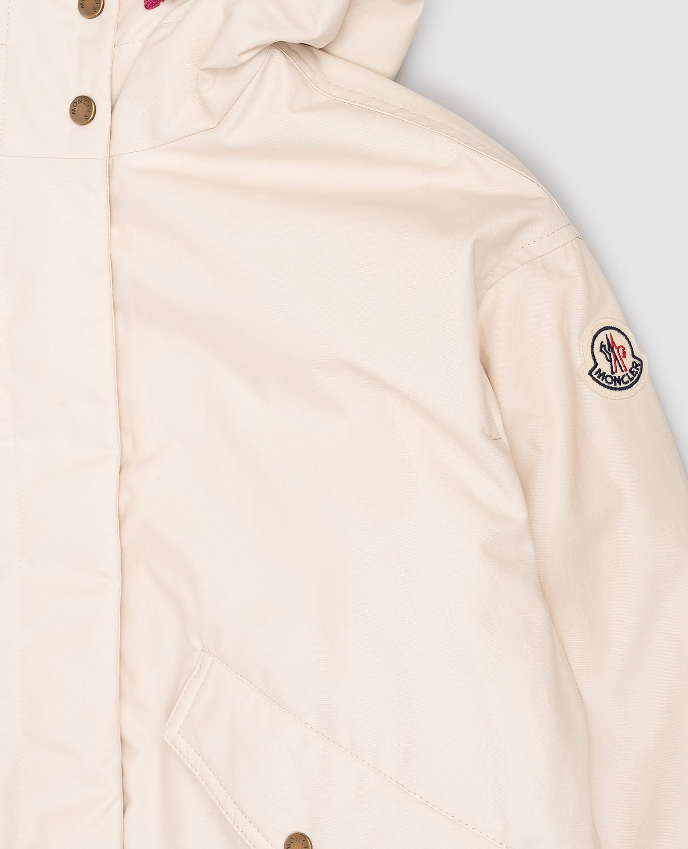 

Children's beige down jacket Eucalyptus Moncler ENFANT