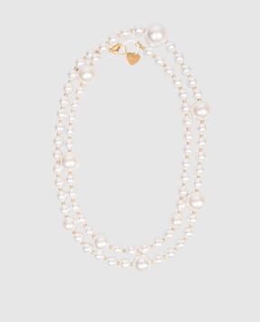 Dolman Bijoux White necklace 75172