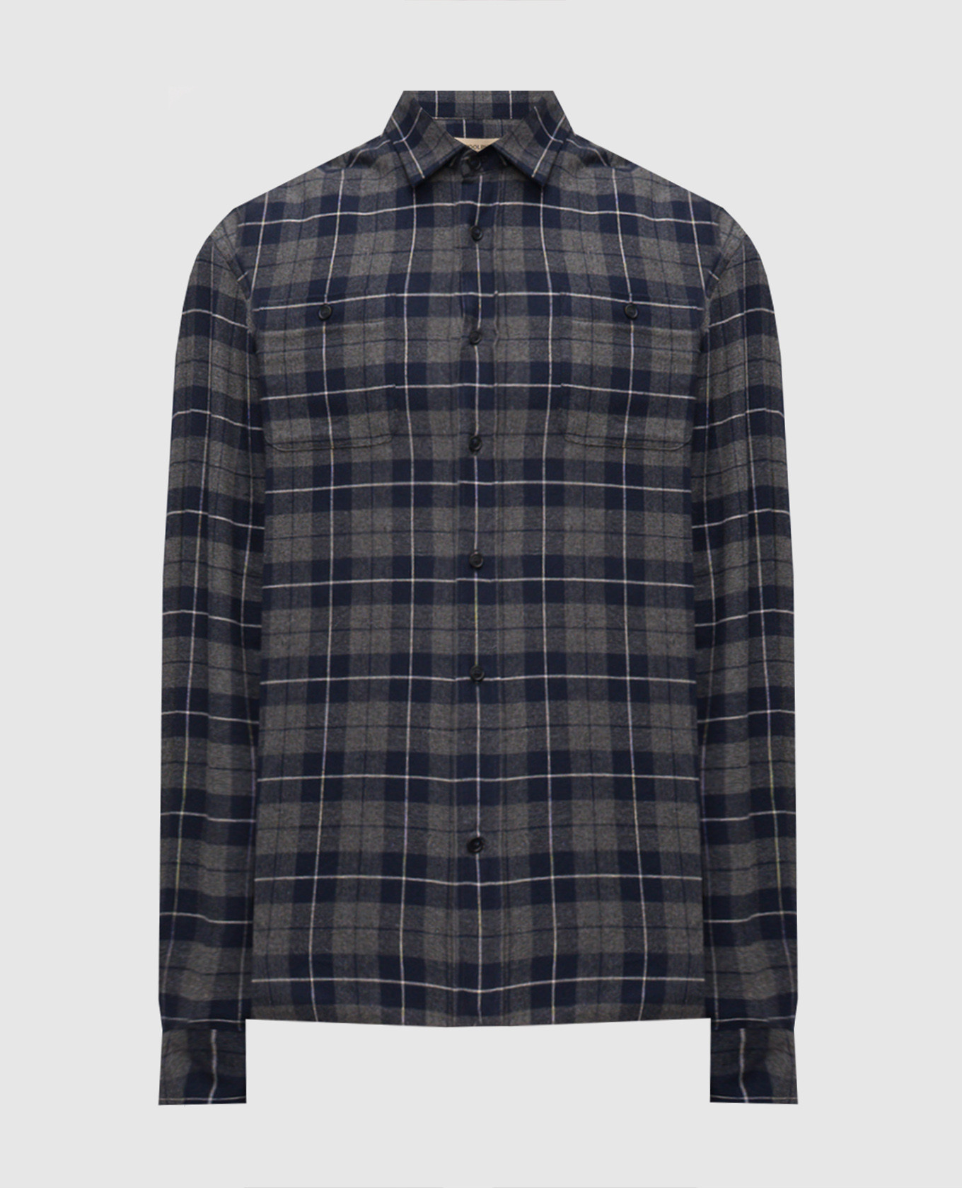 

Gray checkered shirt Woolrich, Grey