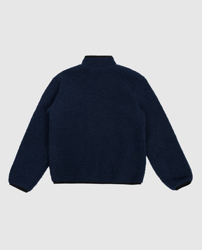 Off-White Children's blue jacket with patch 44BEA025F26F001