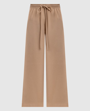 Ermanno Scervino Beige wool pants D492P362XQQ