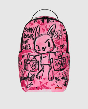 Sprayground Children's pink backpack BUNNY BANKS - MONEY BOUNCE 910B8533NSZ