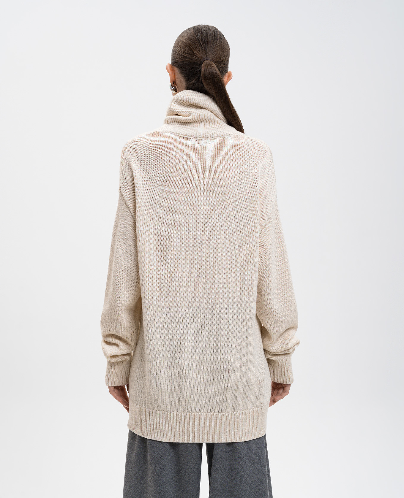 Beige cashmere sweater Toteme 4