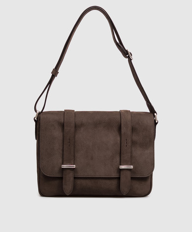 Brown Jones nubuck bag