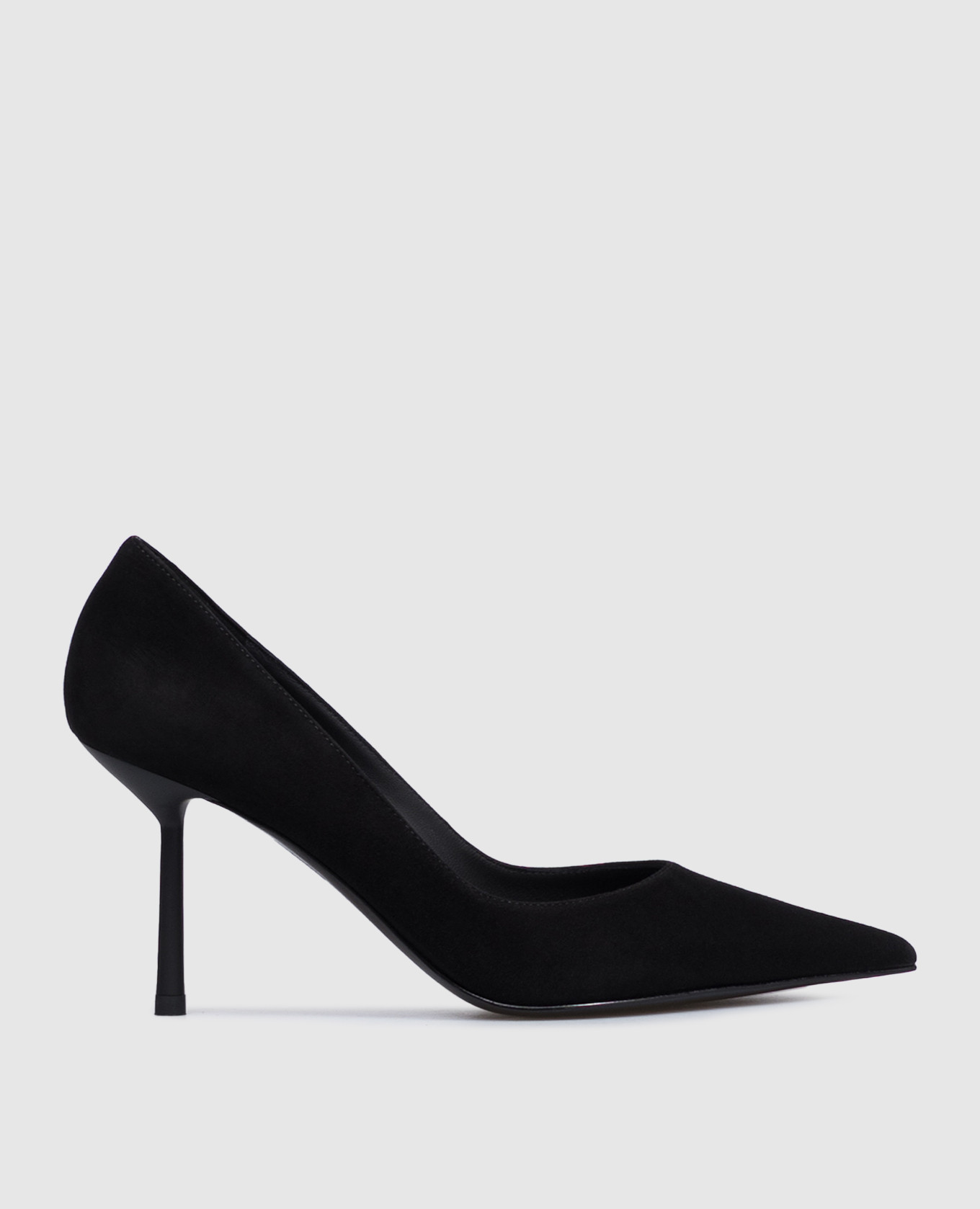 Bella black suede shoes