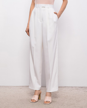 Givenchy Ivory wool trousers BW51AH10Q0