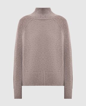 Allude Beige wool and cashmere sweater 26517104