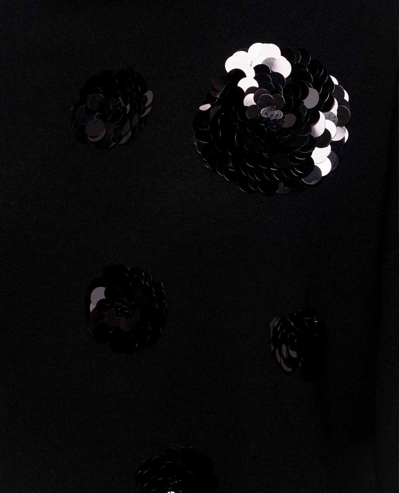 Black golf with sequins Twinset 5