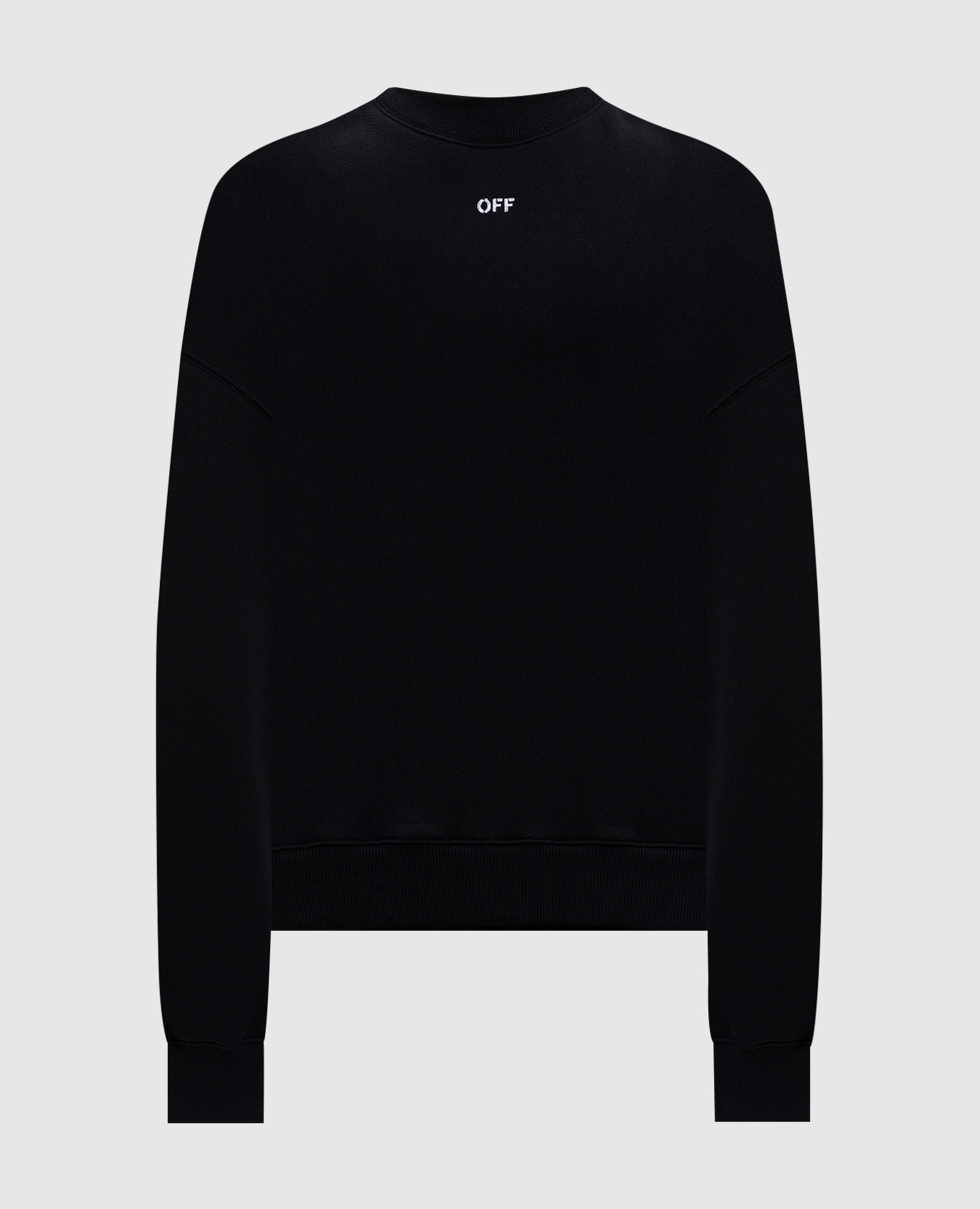 

Black sweatshirt with logo print Off-White