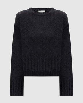Allude Gray wool and cashmere jumper 25517102