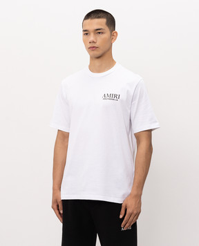 AMIRI White Bones Stacked T-shirt AMJYTE1075