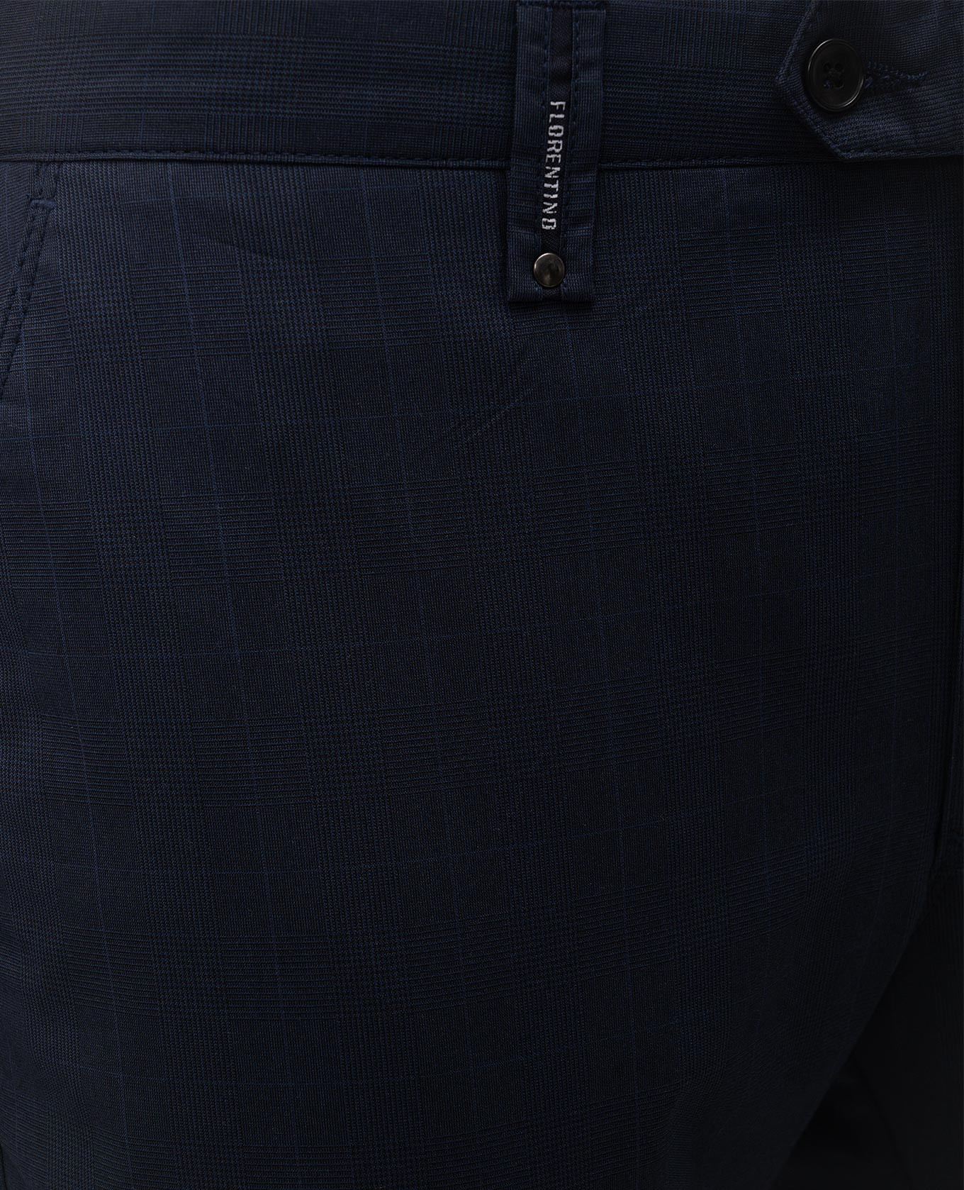 Blue checked pants Florentino 5